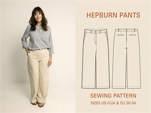 Wardrobe By Me snitmønster - Hepburn Pants